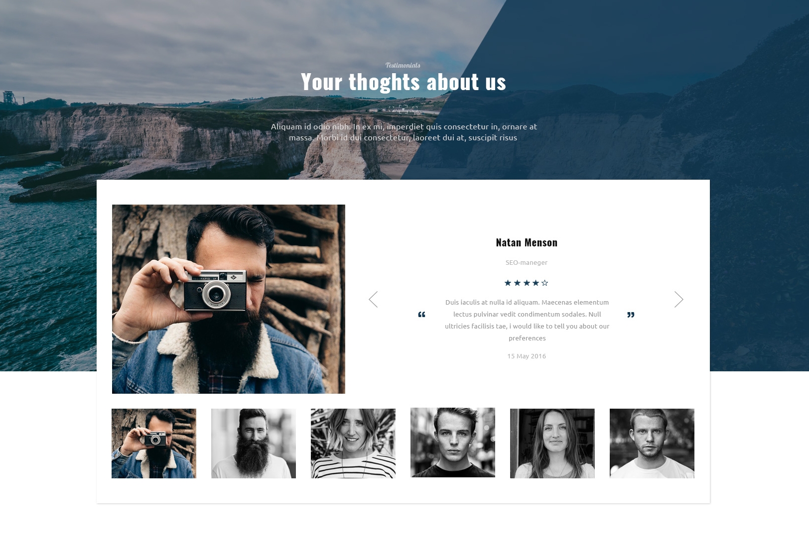 Mobile Bootstrap Travel Theme