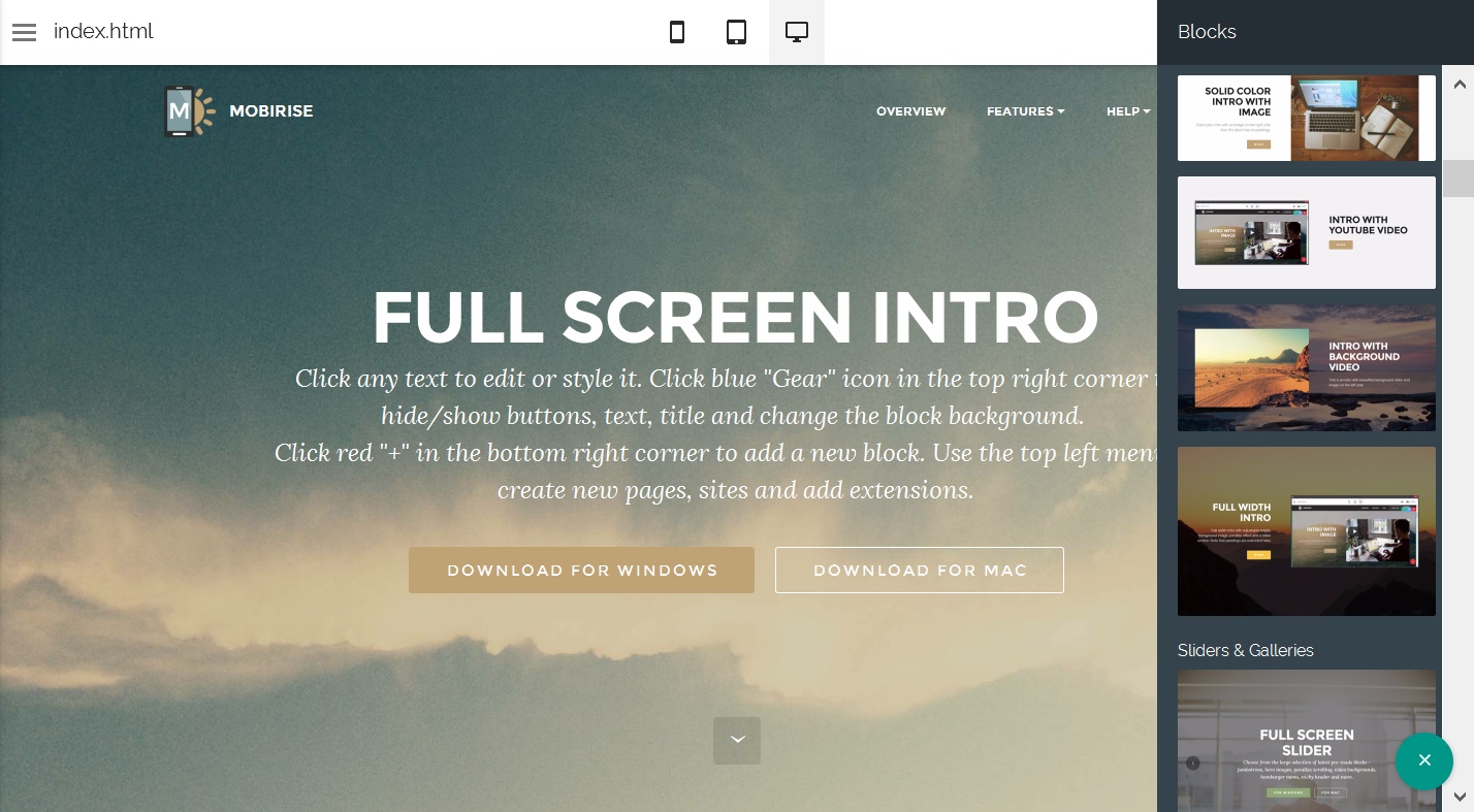 Free Website Template