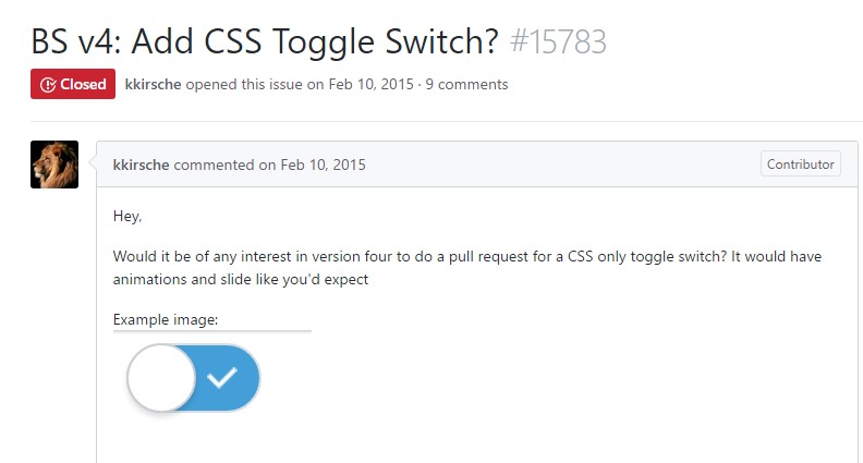  Providing CSS toggle switch  inside Bootstrap 4