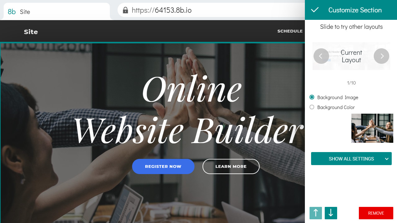 Easy Site Builder